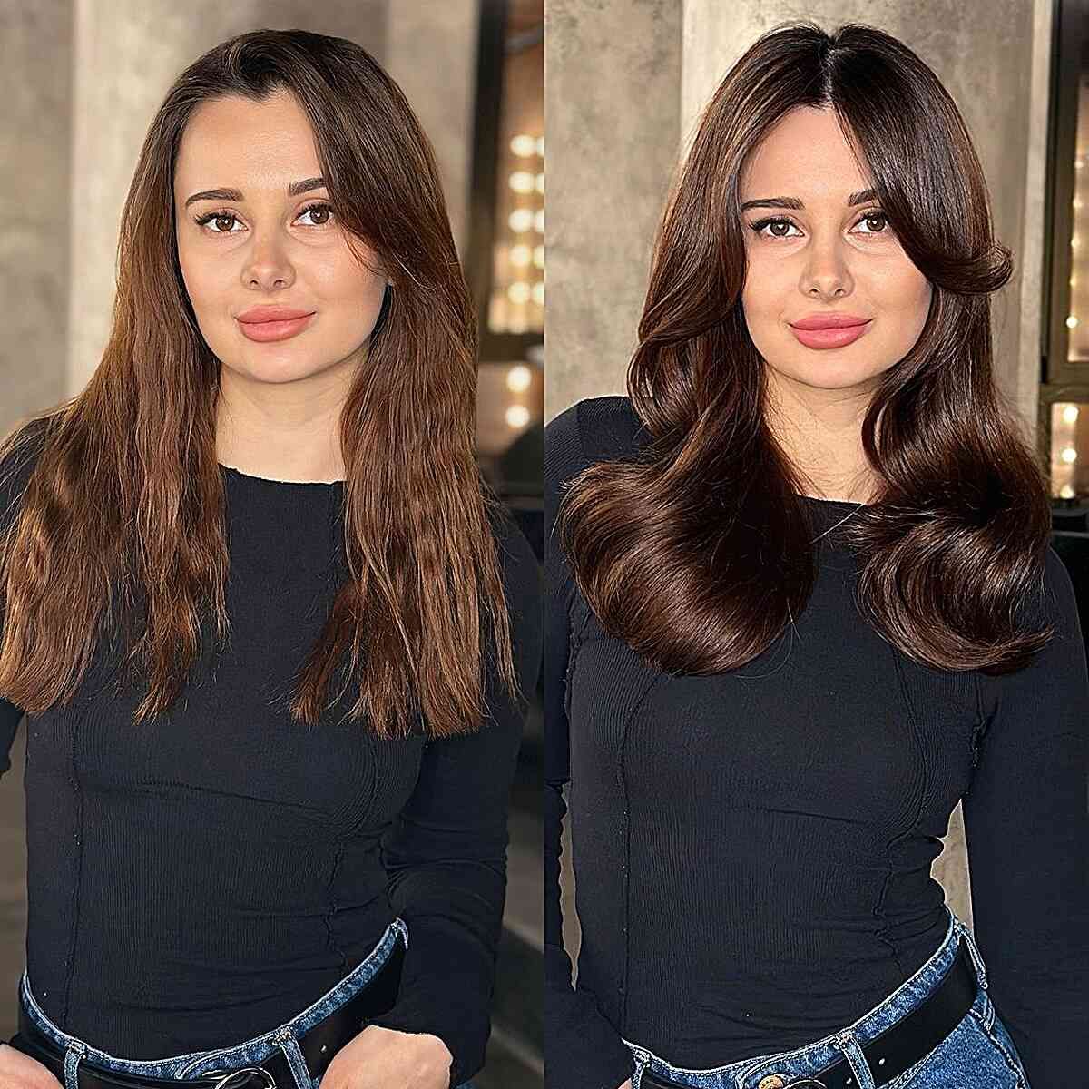 Women's Hair Patch Transformation